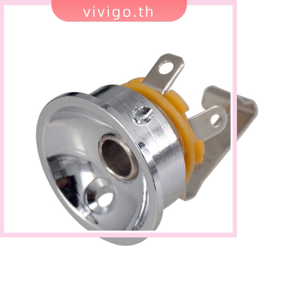 VICIGO⭐Guitar Electro Sockets Jack Plate Holder for Tele อุปกรณ์เสริมกีตาร์ไฟฟ้า