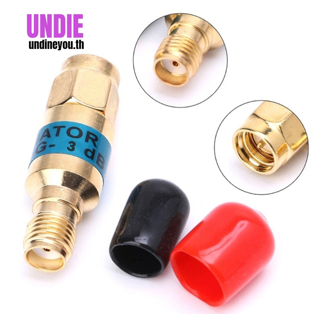 สําหรับ SMA 6GHz Attenuator สําหรับ SMA ชายหญิง 2W 6db 15db 30db RF Coaxial Attenuator