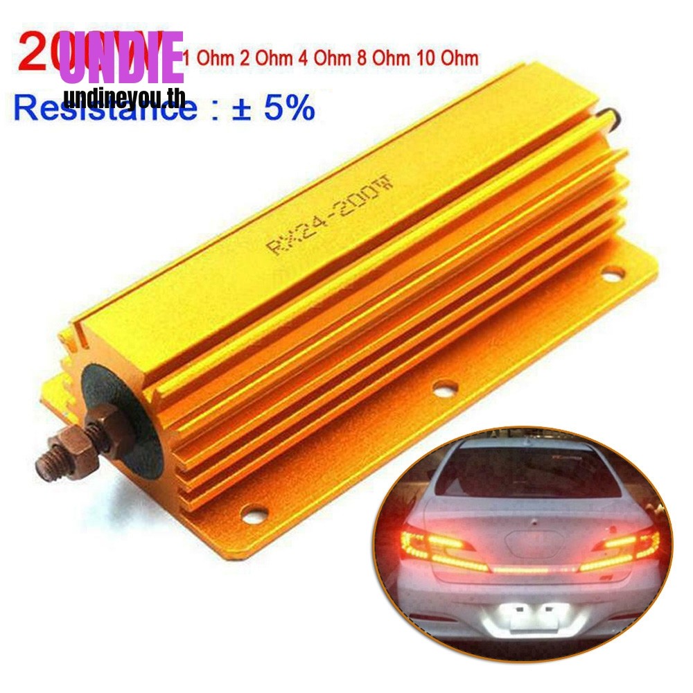 1ohm 2ohm 4ohm 8ohm 8R 200W วัตต์ตัวต้านทานโลหะ 4 หลอด Amp ทดสอบโหลด