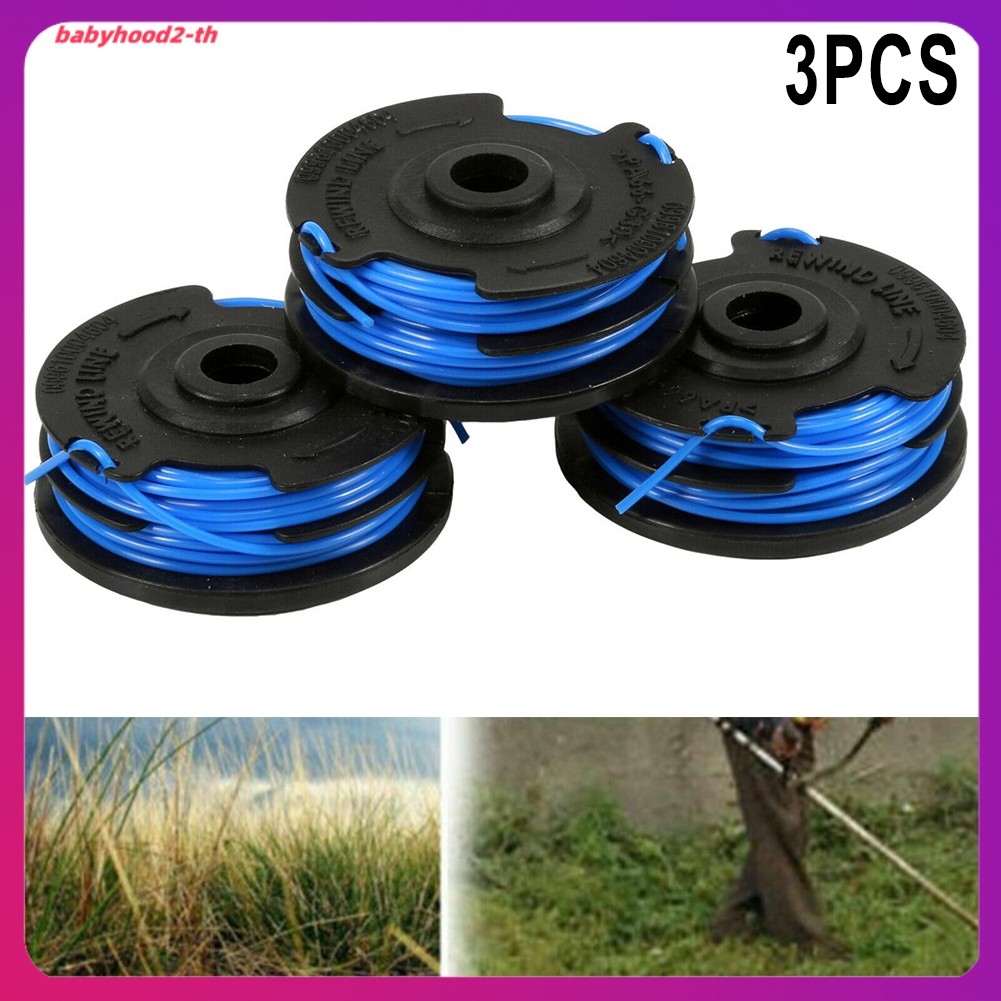 เสื้อคอเต่าผ้าฝ้าย combed
 สําหรับ Homelite AC41RL3B autofeed dual .\065" string trimmer spool line 