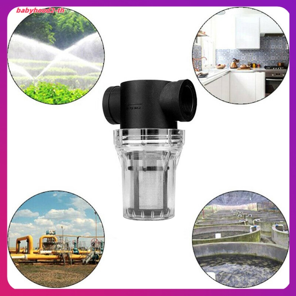 เสื้อคอเต่าผ้าฝ้าย combed
 40 80Mesh Inline Mesh Filter ปั๊มน้ํากรองหน้าจอสวนชลประทาน