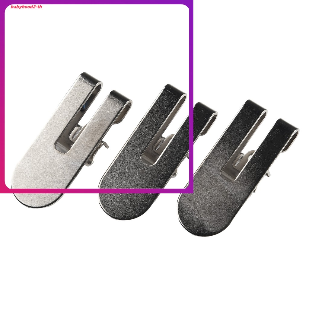 เสื้อคอเต่าผ้าฝ้าย combed
 3 ชิ้น N435687 ชุดคลิปตะขอเข็มขัดสําหรับ DCF620 DCF620B DCF622 Drywall