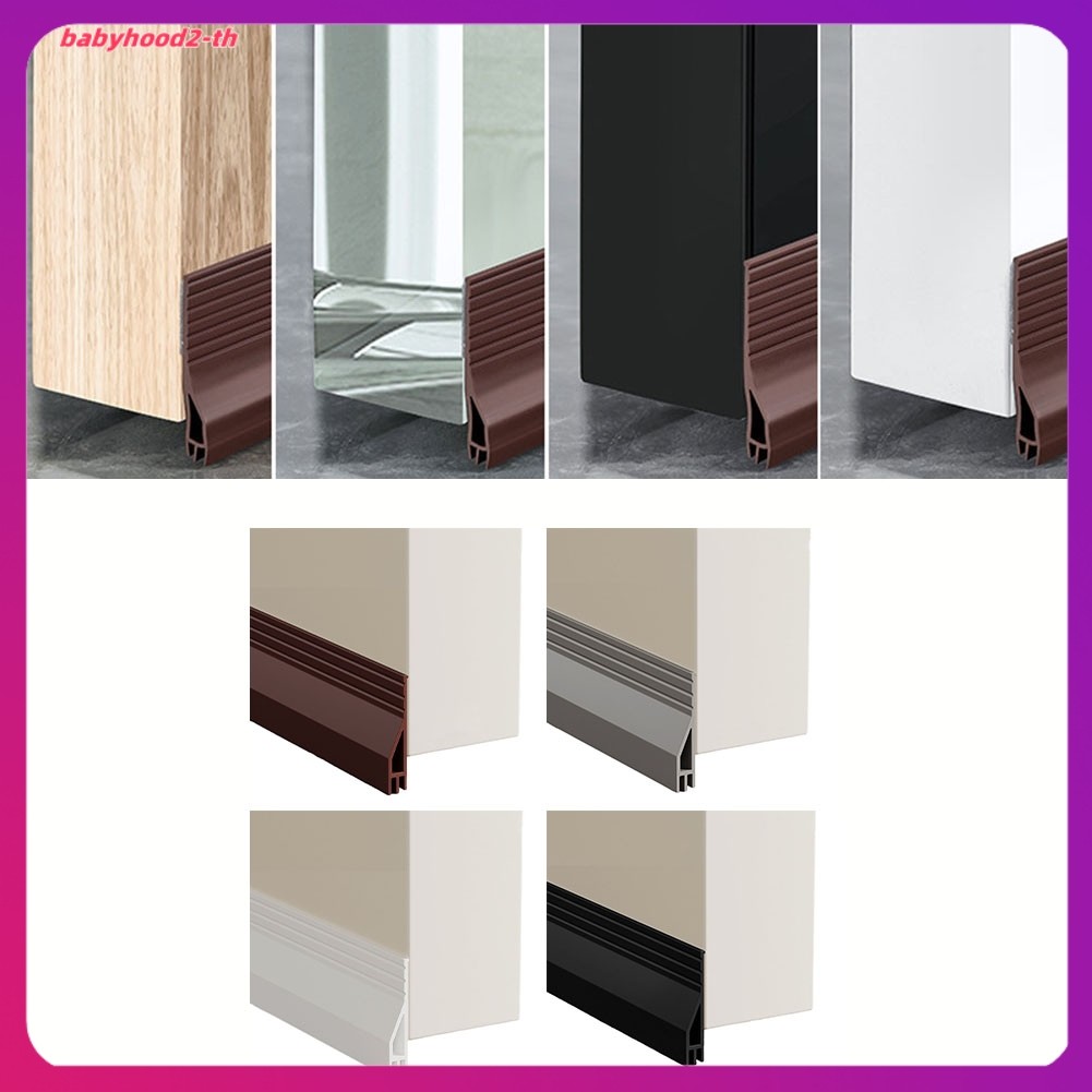 เสื้อคอเต่าผ้าฝ้าย combed
 Wave Bottom Door Draft Stopper Weather Strip Noise Blocker Soundproof Doo