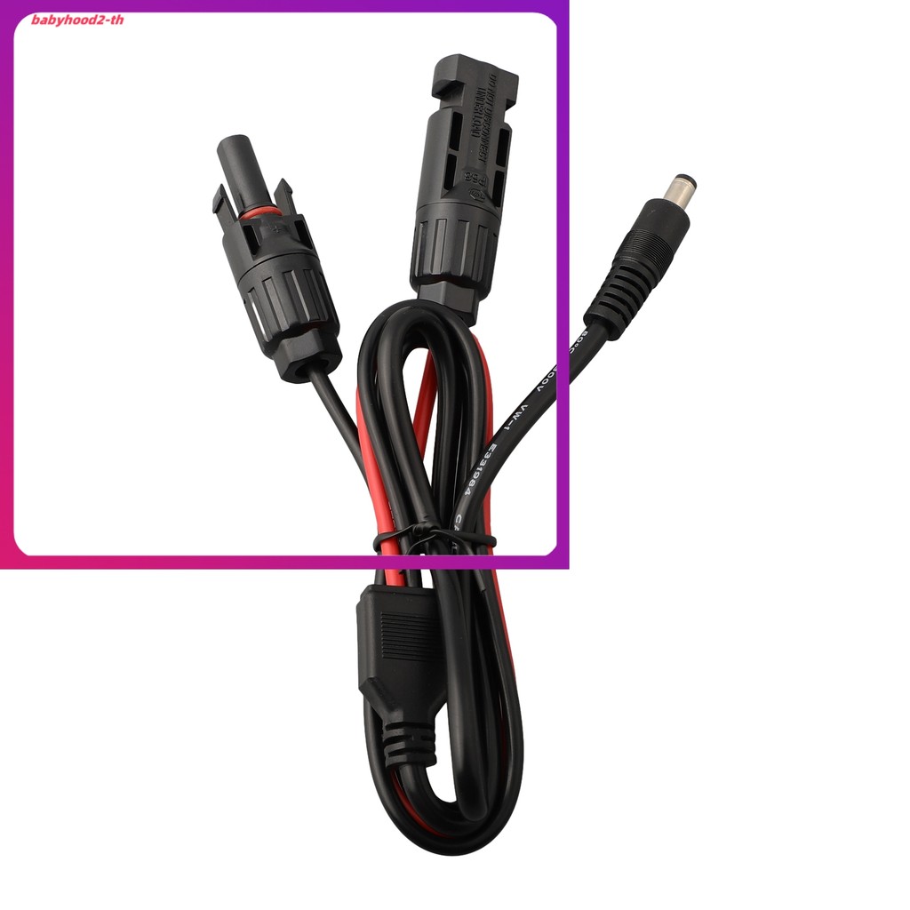 เสื้อคอเต่าผ้าฝ้าย combed
 1m แผงพลังงานแสงอาทิตย์เชื่อมต่อ DC 5.5mmx2.5mm อะแดปเตอร์สายต่อ 16 สําหร