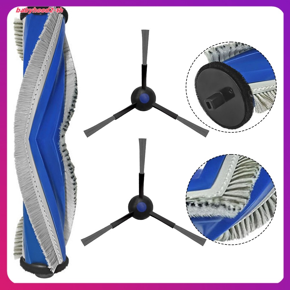 เสื้อคอเต่าผ้าฝ้าย combed
 สําหรับ ECOVACS สําหรับอุปกรณ์เสริมชิ้นส่วน DEEBOT N20 1 * แปรงหลัก + ชุด