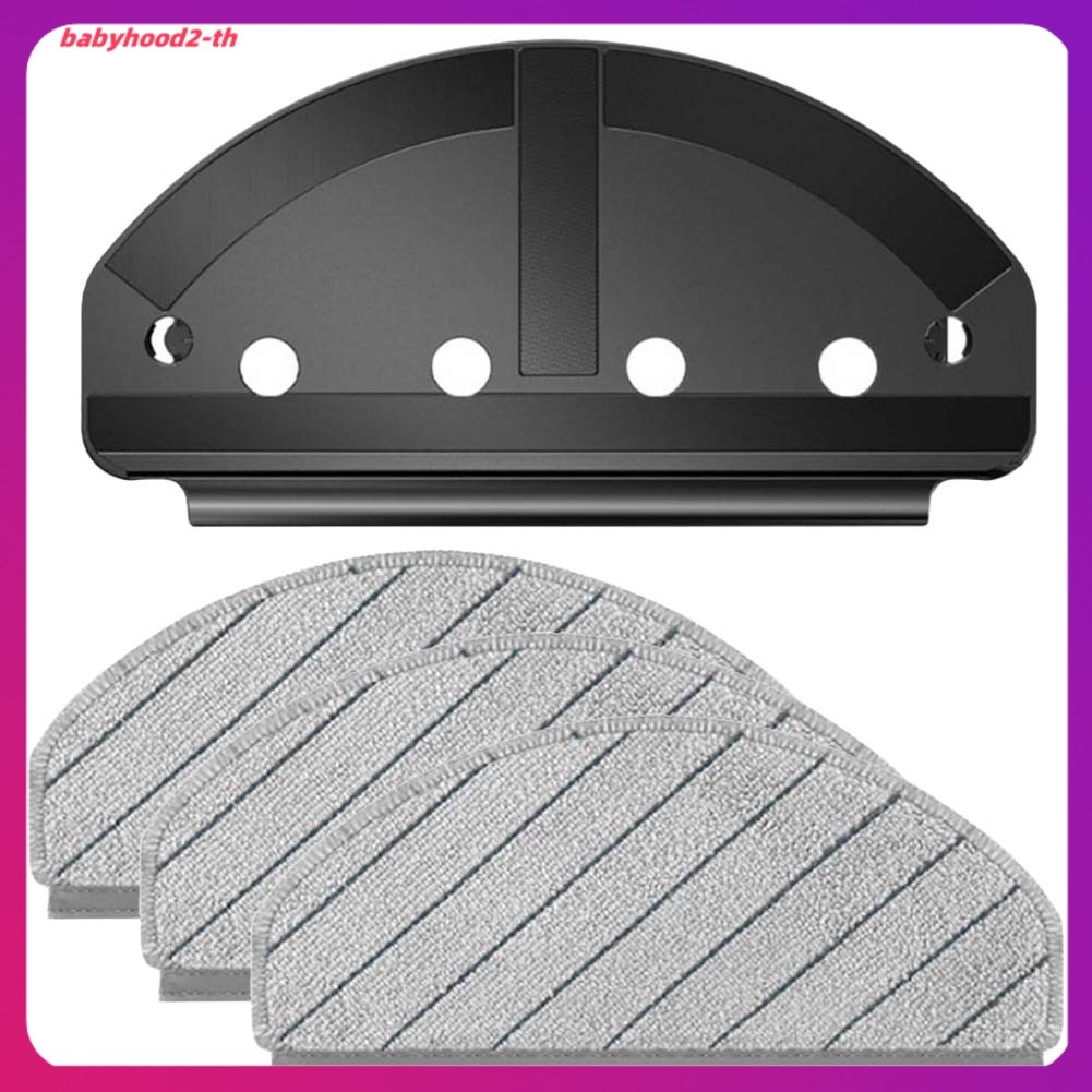 เสื้อคอเต่าผ้าฝ้าย combed
 Mop Pad Attachment สําหรับ DEEBOT N20 / N20+, Mop Cloth Bracket Holder Tr