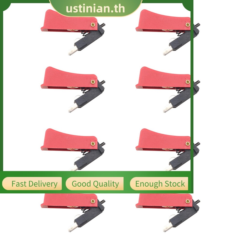 UTIA⭐8PCS Trigger Switch ไฟฉายเชื่อมสวิตช์ทริกเกอร์สําหรับไฟฉายเชื่อม MIG สําหรับ 15AK
