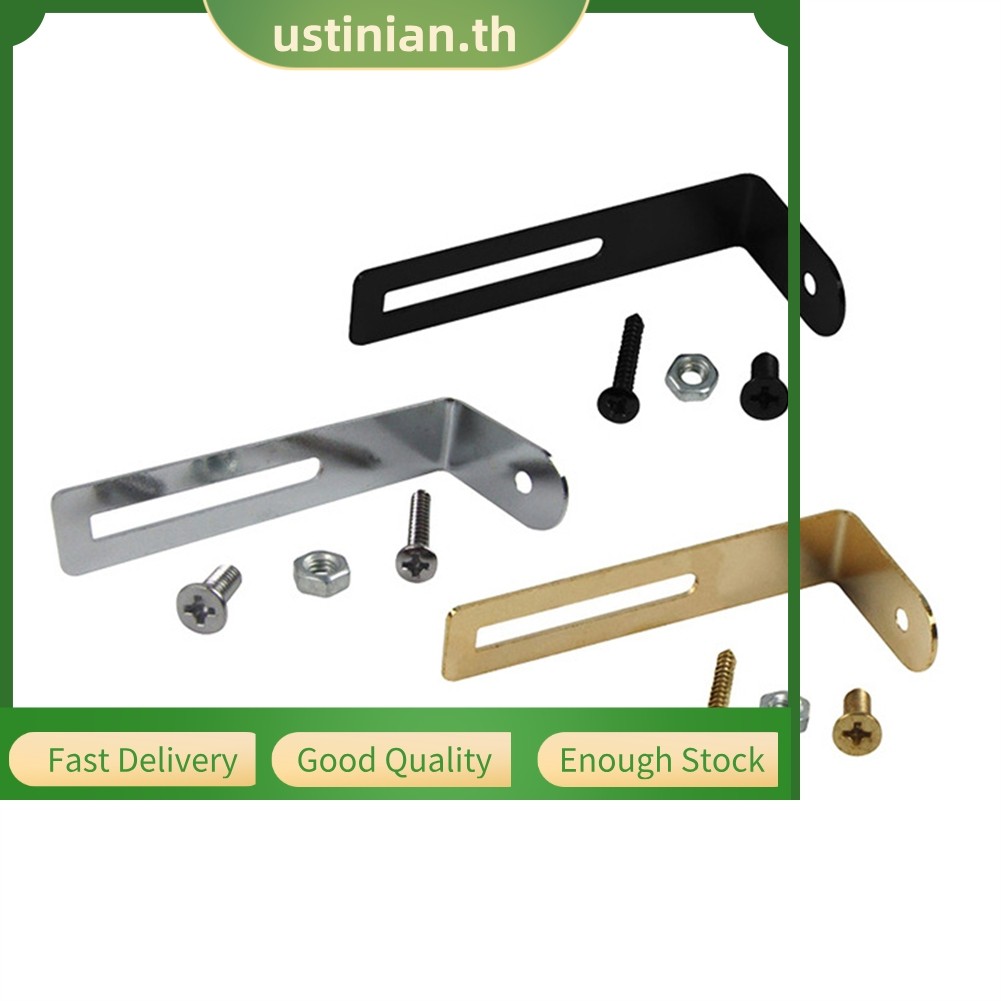 UTIA รองรับวงเล็บ Pickguard กีตาร์ไฟฟ้าพร้อมสกรูอุปกรณ์เสริมสําหรับ Les Paul