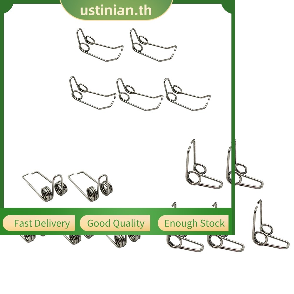 UTIA⭐5 ชิ้นชุดทรัมเป็ตเหล็ก Trombone Alto Horn Valve Spring Water Key Spring