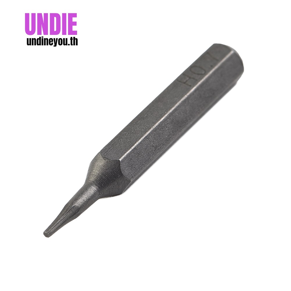 H428 มม.ขนาดเล็ก Hex ไขควง Bits H0.7 H0.9 H1.5 H2 H3 H4 4 มม.Hex Shank