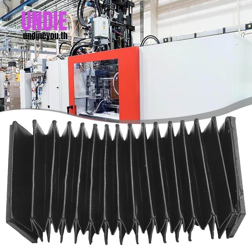 HGR20 Bellows รางนําเชิงเส้น CNC ฝาครอบกันฝุ่นผ้ายืดความยาว