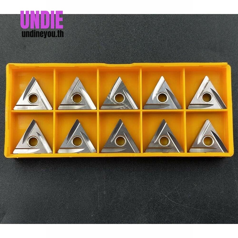10 ชิ้น TNMG160404R-2G TNMG331R2G เครื่องกลึง cnc เปลี่ยนเซรามิคแทรกสําหรับเหล็ก