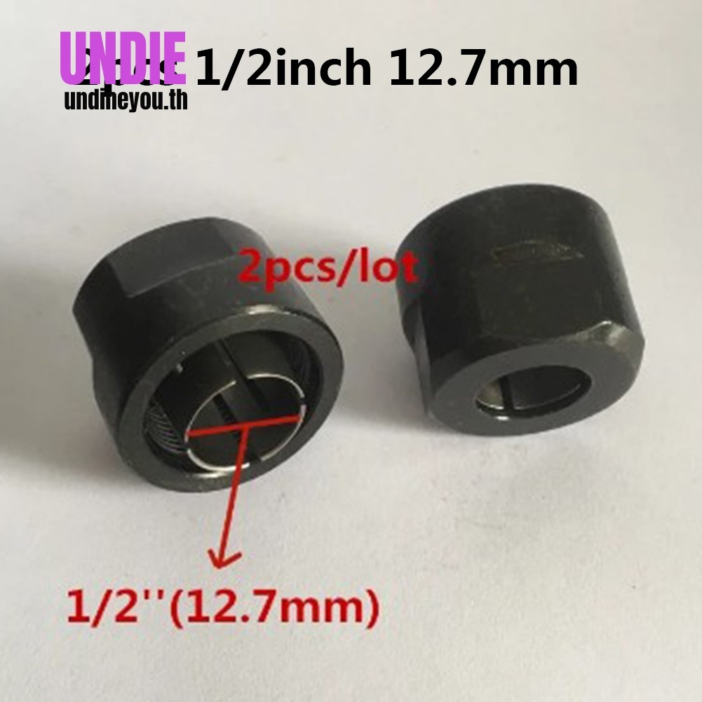 2X Collet Cone Nuts เปลี่ยนสําหรับ MKT 3612Y 3612T 3612C 3612BR 3612CT 3600H อะไหล่