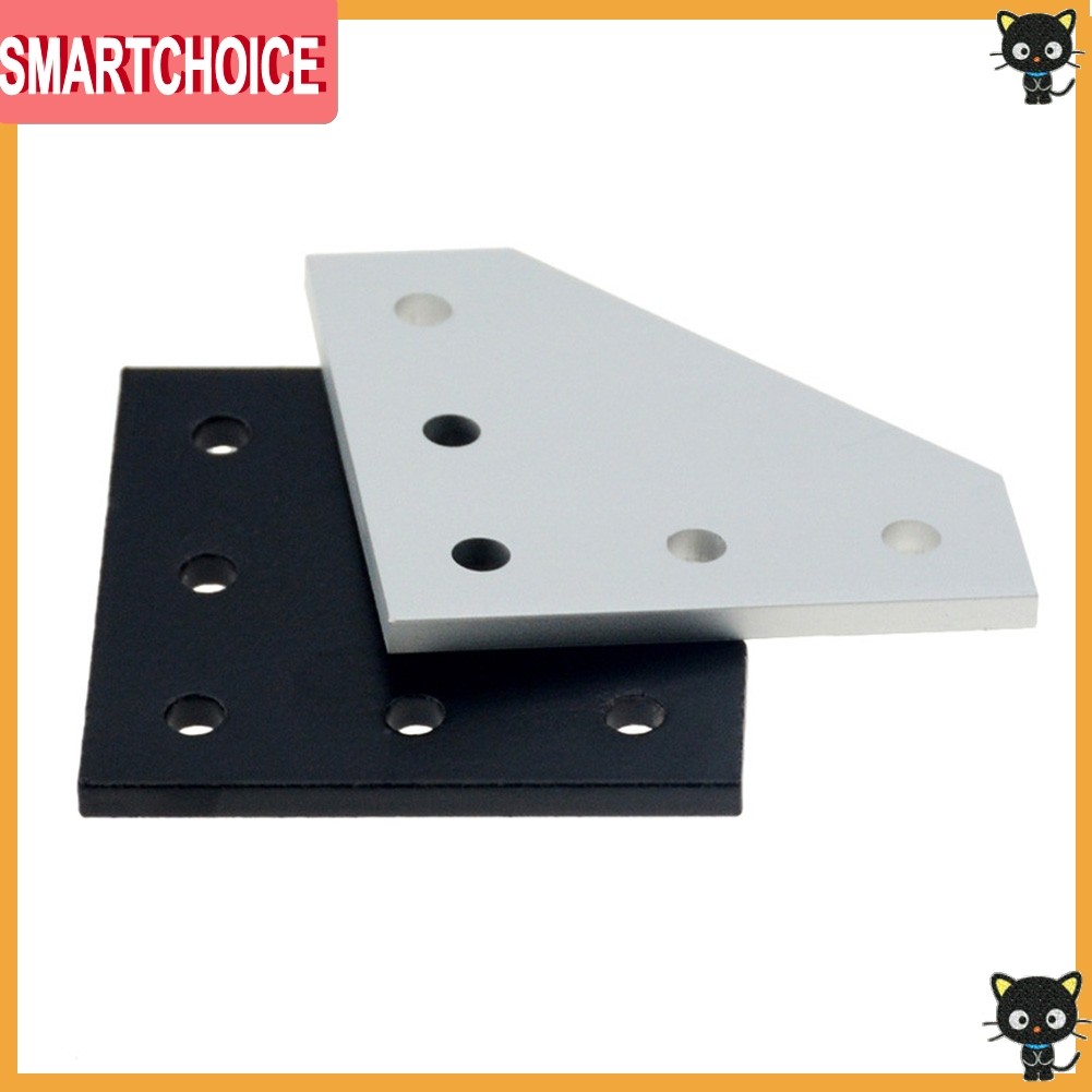 <SMARTCHOICE> Joint Board Plate Corner Angle Bracket for 2020 Aluminium Profile 5Hole 90 องศา❀