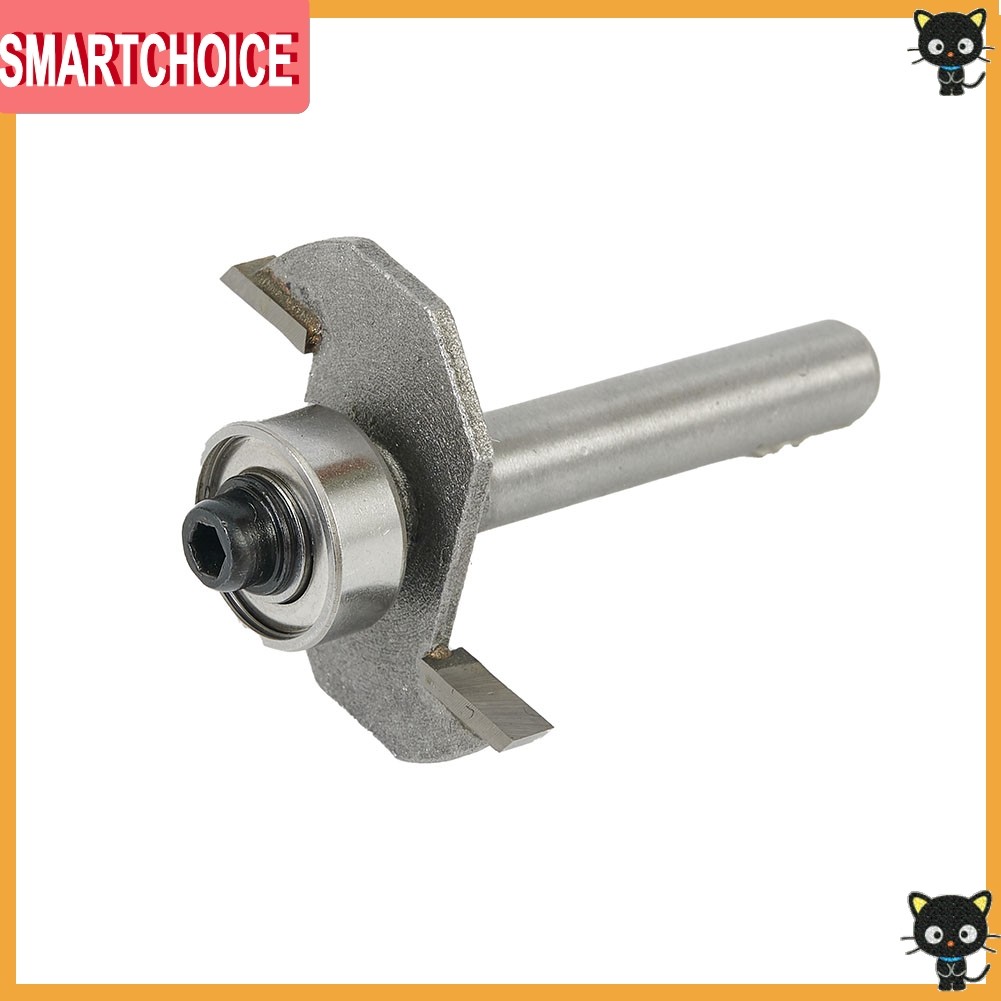 <SMARTCHOICE>T Slot Router Bit 1/4 "Shank 1/8 "ตัดความลึก 2 ขลุ่ย HSS Cutter Grooving❀