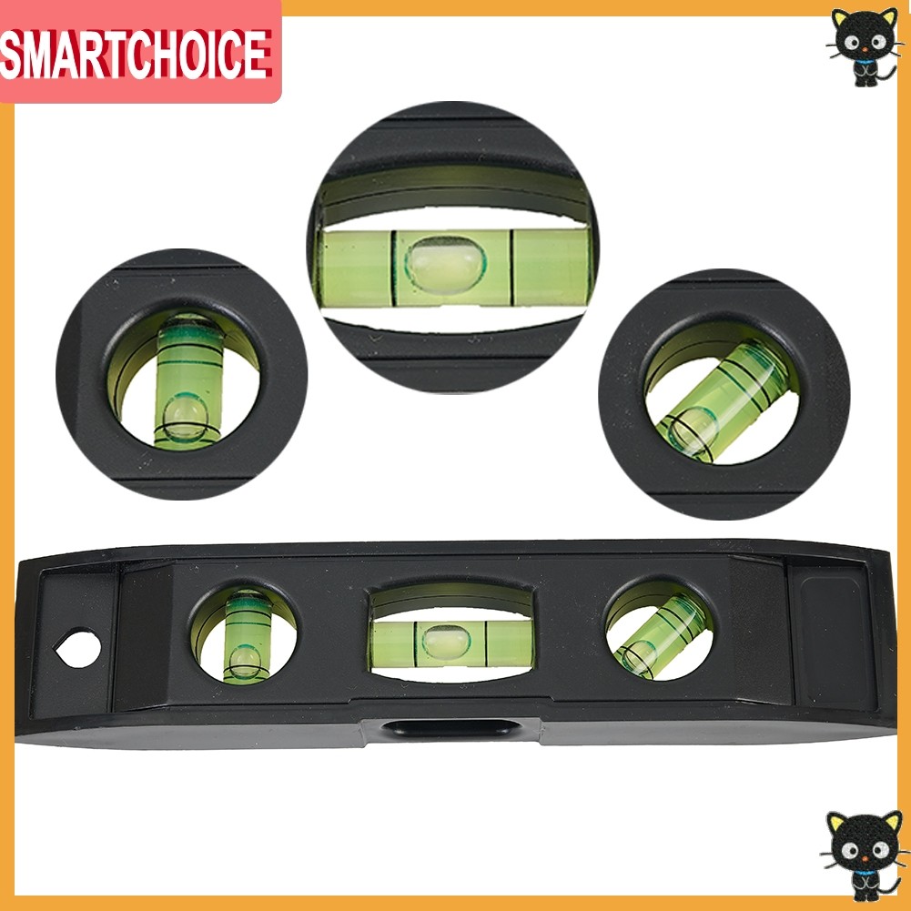 <SMARTCHOICE> Magnetic Spirit Level 6" Torpet น้ําหนักเบา Pocket Brick Level❀