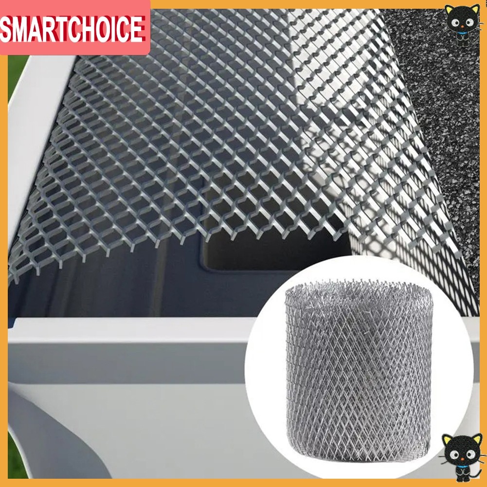 <SMARTCHOICE> อลูมิเนียม Gutter สําหรับป้องกันสุทธิ Anti- สําหรับ Leaf Net Cover Gutter Filter Guard