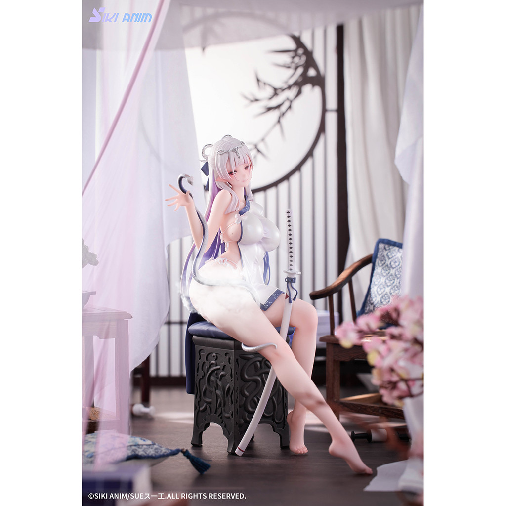 HIPLAY SikiAnim Qing White Snake Color - Bonus Edition 1/7 Scale Art Figurine