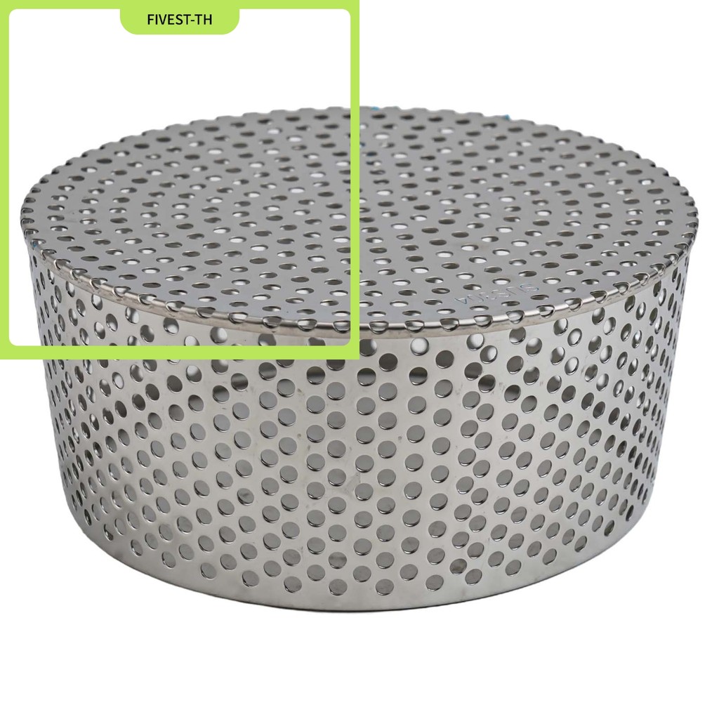 FIVESTStainlessSteel Anti Blocking Rooftop Floor Drain Cover สําหรับระบายน้ําเครื่องมือกลางแจ้ง