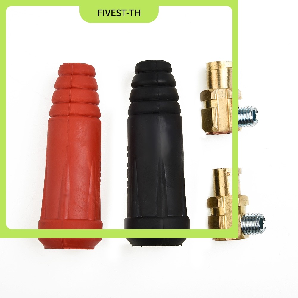 FIVESTTIG เชื่อมสายแผง Connector-Plug DKJ10-25 200Amp Euro Style Quick Fitting