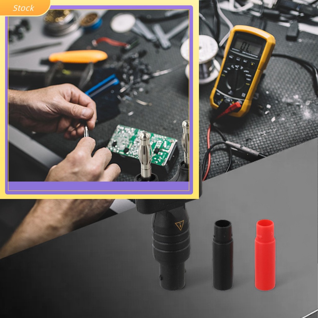 ELECT1pcs มัลติมิเตอร์แบบดิจิตอล Oscilloscope อุปกรณ์เสริม BNC หญิง Oscilloscope Probe