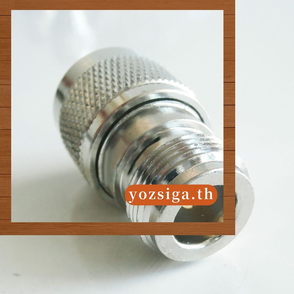 [ZISG]PL259 PL-259 UHF ปลั๊กตัวผู้เป็นอะแดปเตอร์ขั้วต่อ RF ตัวเมียประเภท N