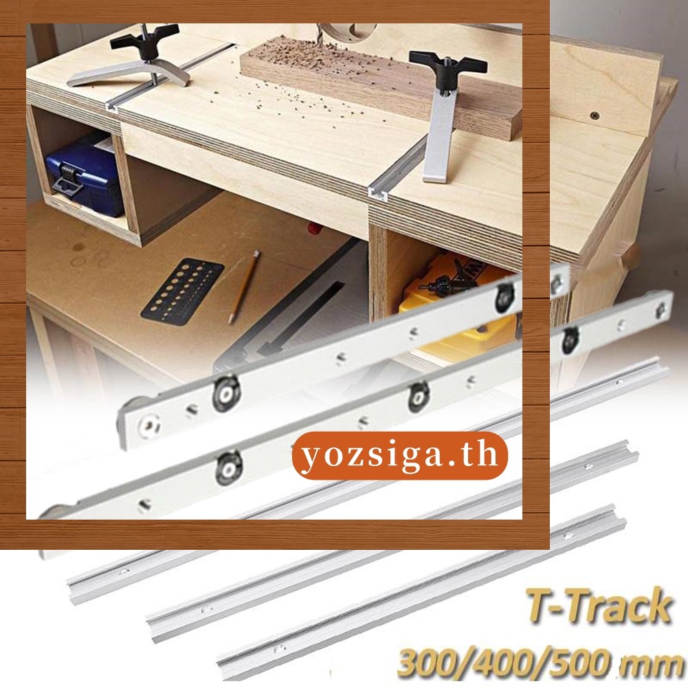 [ZISG]Aluminium Alloy T-tracks Slot Miter Track และ Miter Bar Slider Table Saw Miter