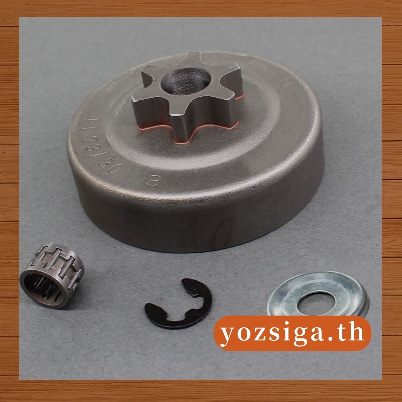 [ZISG]3/8" 6T เฟืองโซ่กลองคลัตช์สําหรับ STIHL 017 018 MS170 MS 180