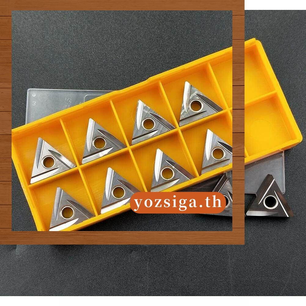 [ZISG]10 ชิ้น TNMG160404R-2G TNMG331R 2G เครื่องกลึง cnc เปลี่ยนเซรามิคแทรกสําหรับเหล็ก