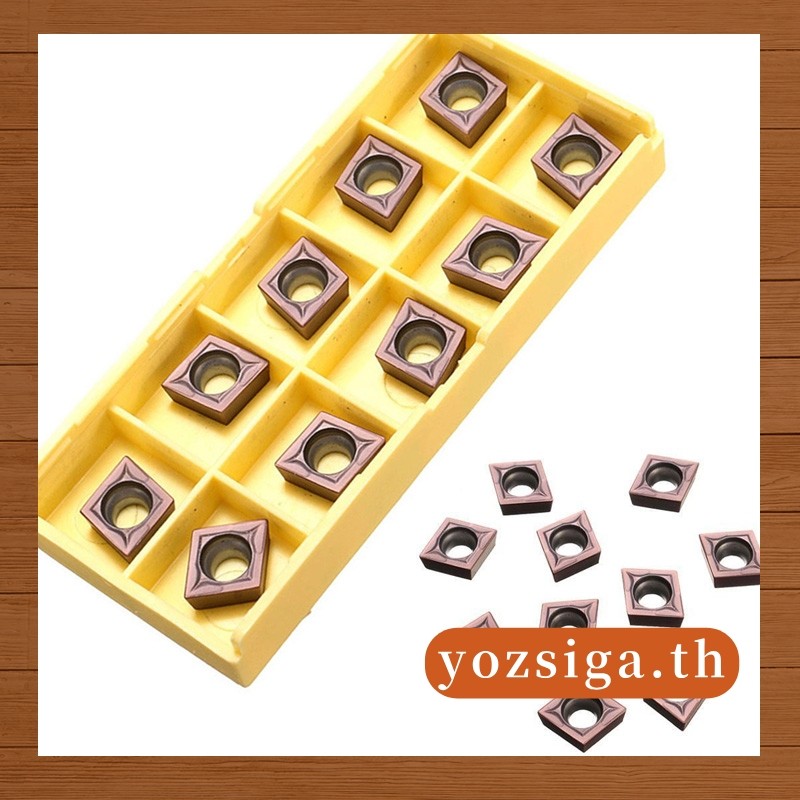 [ZISG]10PCS CCMT09T304 VP15TF คาร์ไบด์แทรก CCMT 09 T3 / CCMT32.51 ใส่