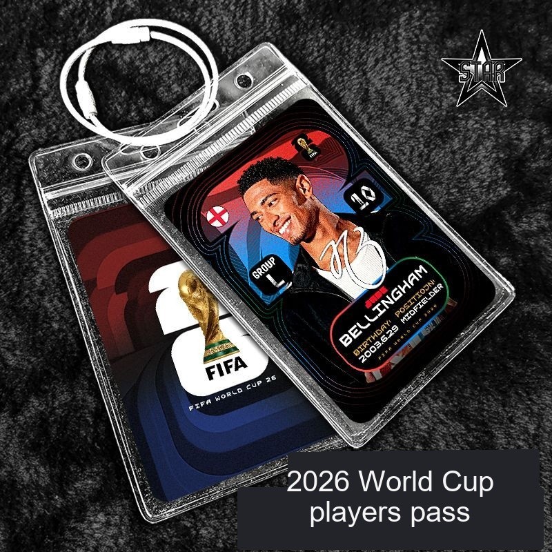 Bellin 2026 World Cup Player กระเป๋าพีวีซีแขวน Macy C Rom Bapea Mal Yorkles Royal Malaysia Bazaar