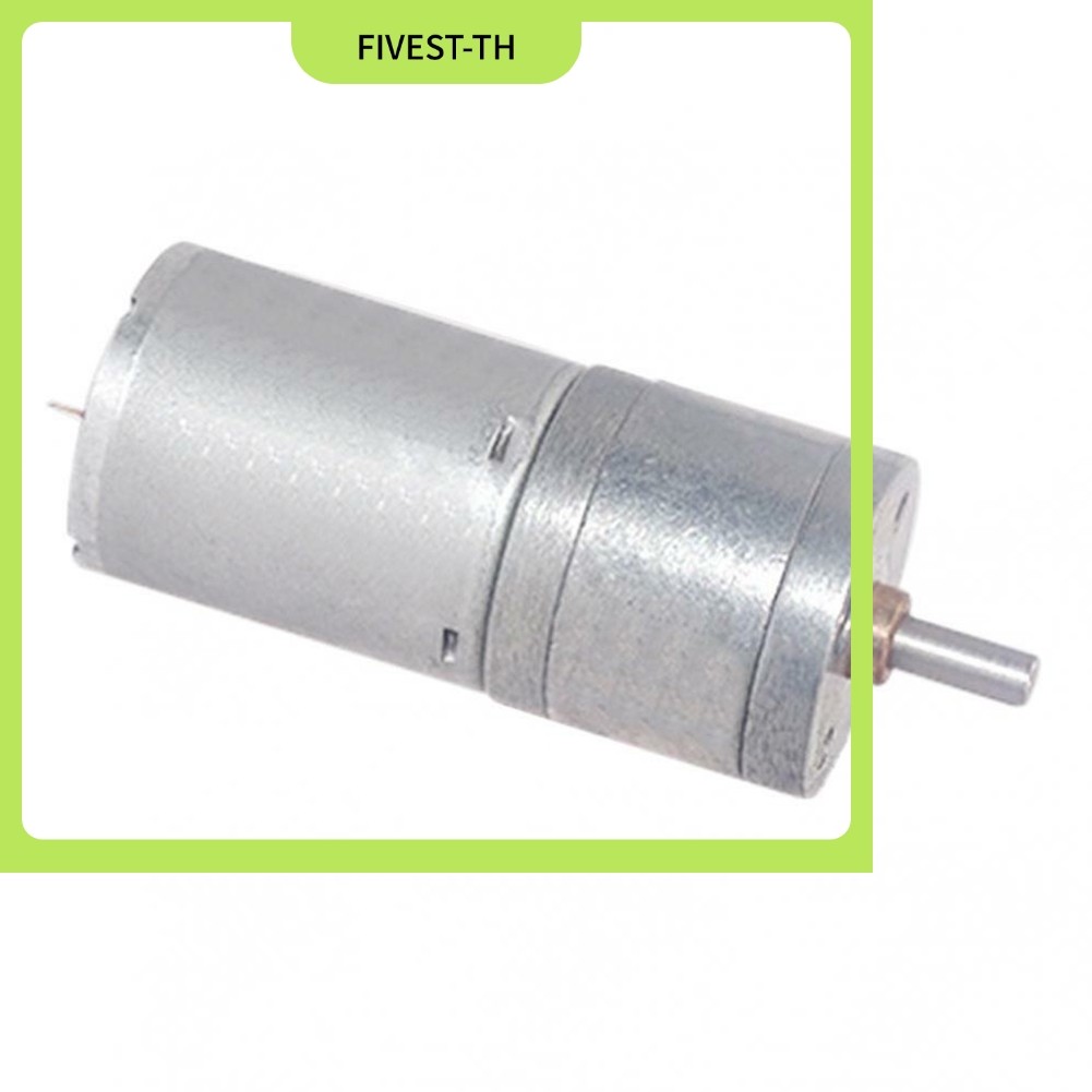 IN สต็อกJGA25-370 12V Geared Motor DC Motor Electric Gear Motor แรงบิดสูง
