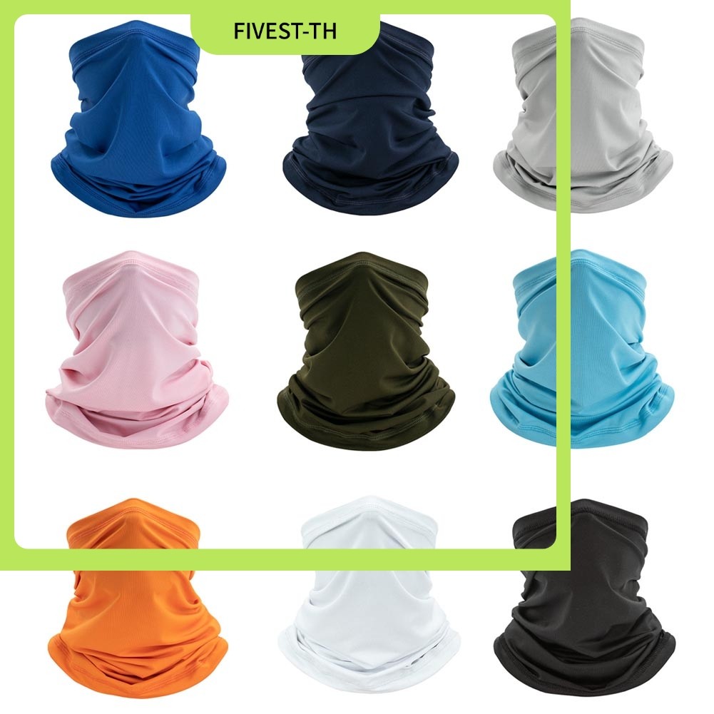 IN สต็อกBalaclava ขี่จักรยานคอหลอดผ้าพันคอ Snood Biker Face Ma sk Warmer Multi Use