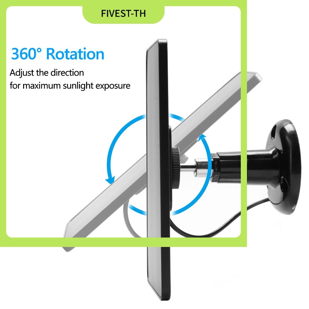 2026NEW4W 5V แผงชาร์จพลังงานแสงอาทิตย์สําหรับกล้อง Eufy สําหรับแหวนสําหรับ Reolink สําหรับ Arlo