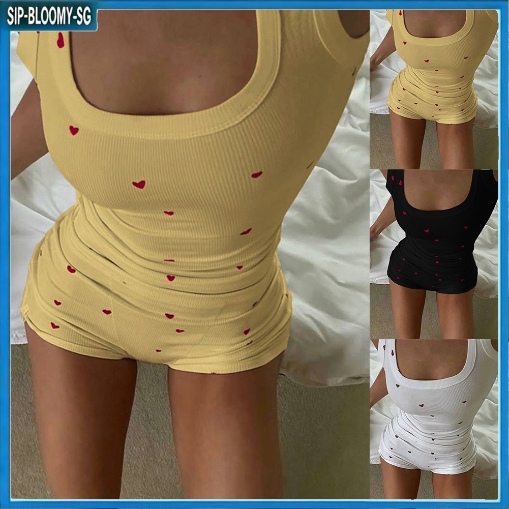 combed ก.ม.เดิม



 ผู้หญิงชุดนอนชุด O-คอแขนกุด Tank Tops กางเกงขาสั้น 2 ชิ้นชุดนอน Home Wear