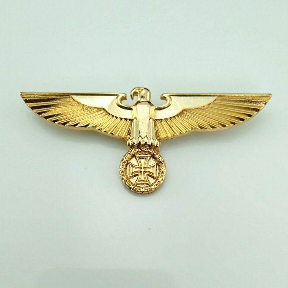 Prussian Eagle Badge เยอรมัน Eagle Power Cross เข็มกลัด Eagle of Rights เหรียญ Eagle Badge เยอรมันจะ