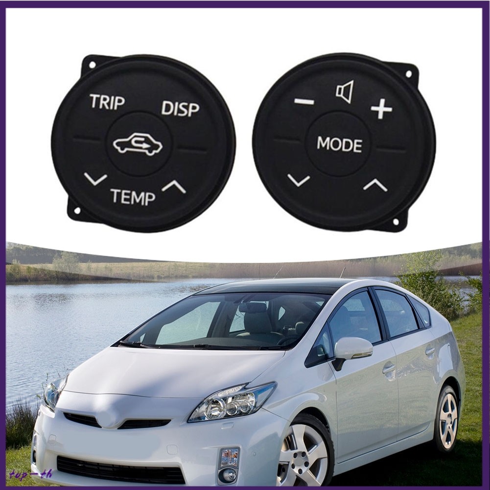 [YAT]ปุ่มควบคุมพวงมาลัยสําหรับ Toyota สําหรับ Prius 30 XW30 Earlier Stage