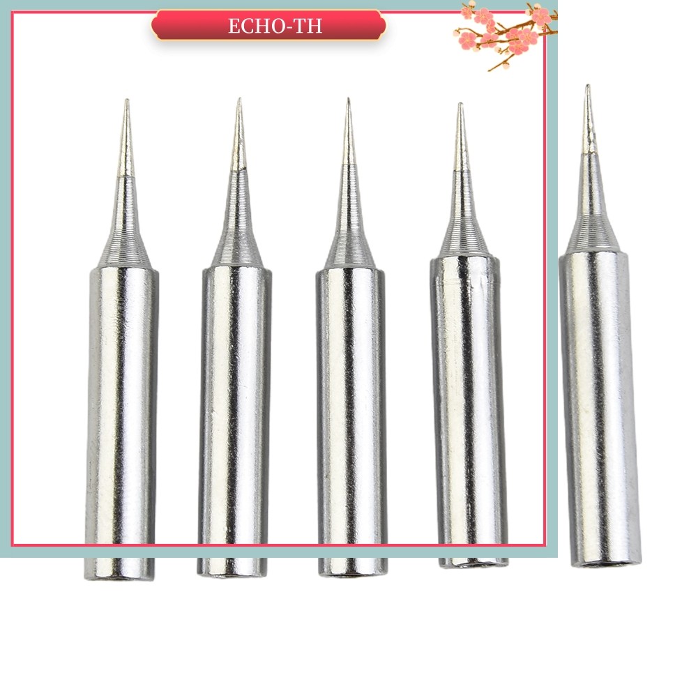 ECHO⭐5pcs ตะกั่วฟรีเปลี่ยนเครื่องมือบัดกรีบัดกรีเหล็กเคล็ดลับหัว 900m-TI 936 737