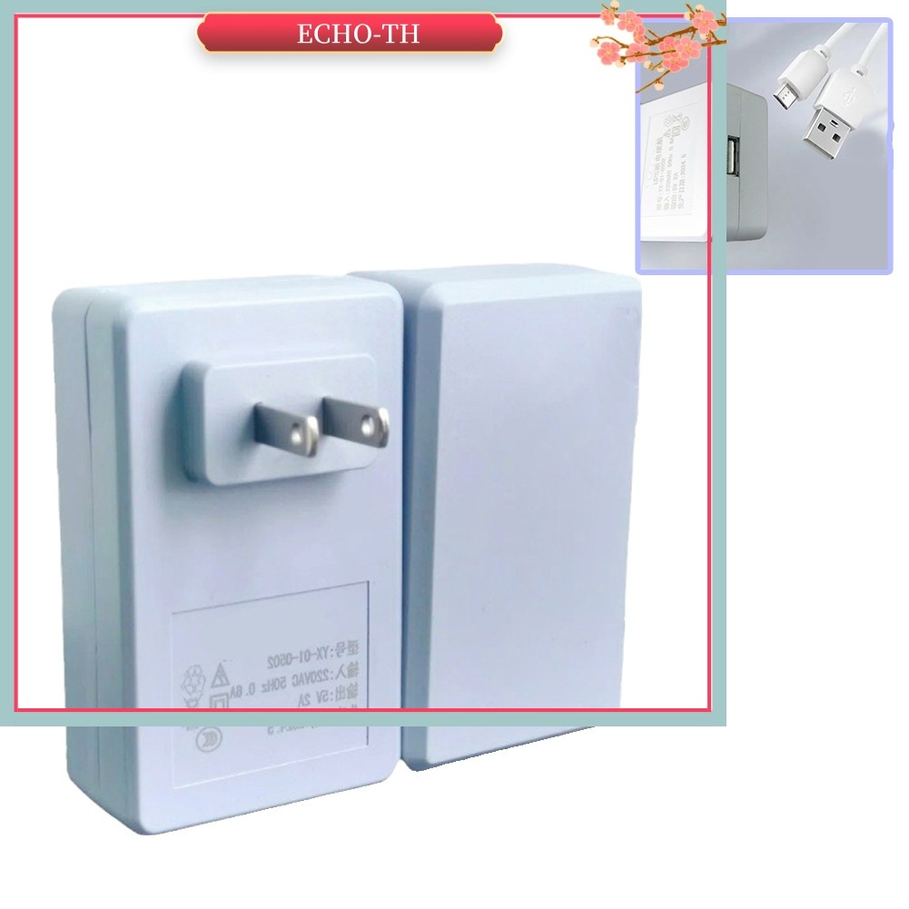 ECHO⭐UPS เครื่องสํารองไฟอะแดปเตอร์จ่ายไฟกล้องอะแดปเตอร์ตรวจสอบ 5V 2A