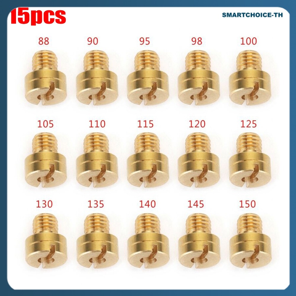 ⛤สมาร์ท-515⛤ Carb Main Jets สําหรับ Mikuni 604 VM22 VM24 VM26 VM30 26 มม. 28 มม. Dirt Bike [sartchoi