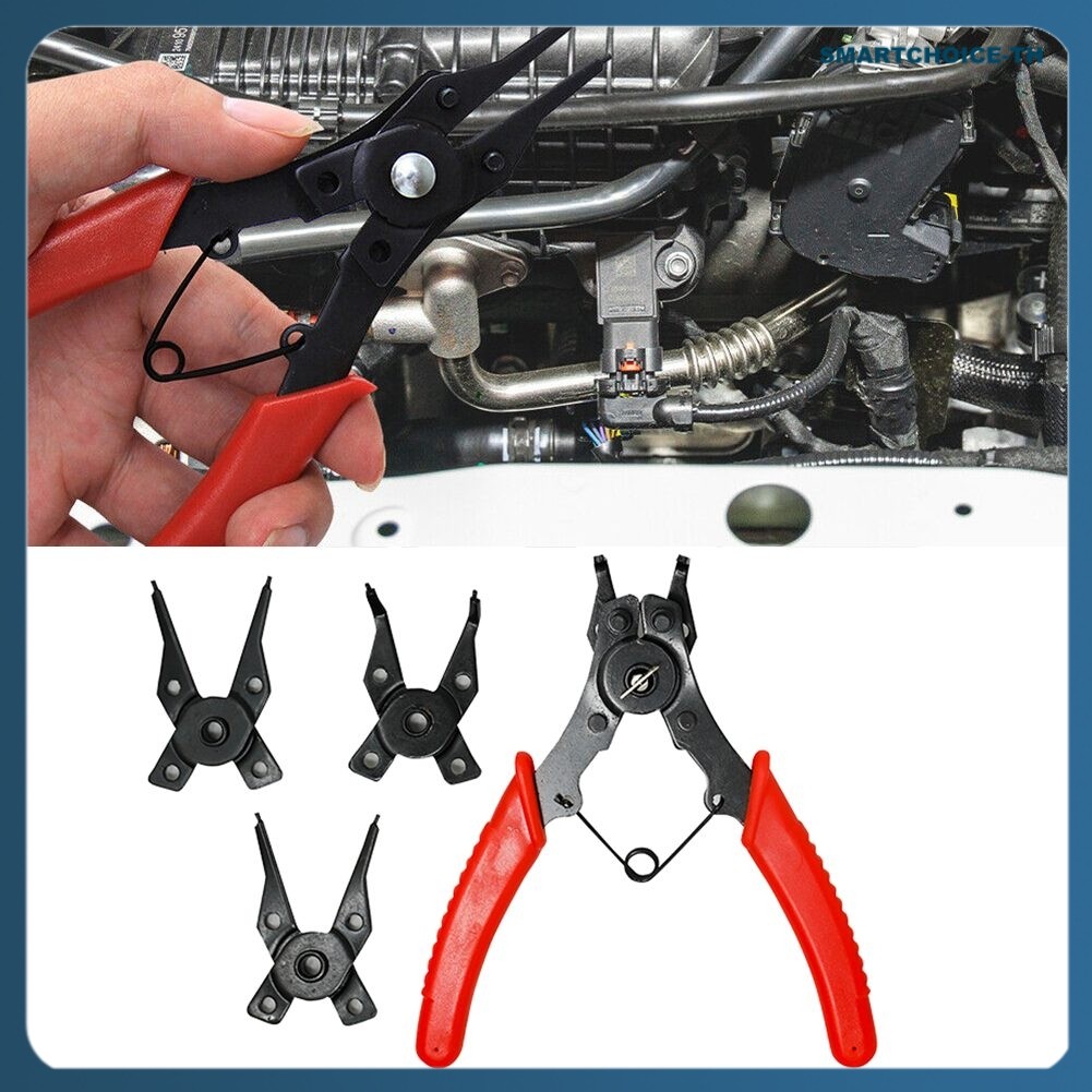 ⛤SMART-518⛤ คีม Circlip 4 in 1 Snap Ring Plier Combine Spring Internal External [sartchoice-th]