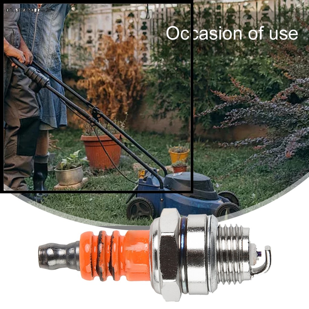 [ONCEMORG]สําหรับ STIHL SPARK PLUG สําหรับ BM6A CHAMPION CJ8 RCJ8 M7 L7T LANMOWER WWIPPER SN