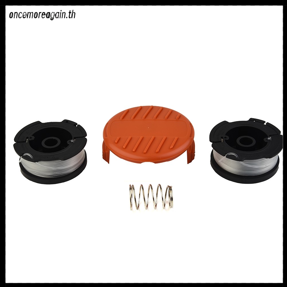 [ONCEMORG]ฝาครอบ Strimmer + Spool and Line สําหรับ Black & Decker GLC3630L GLC3630L20