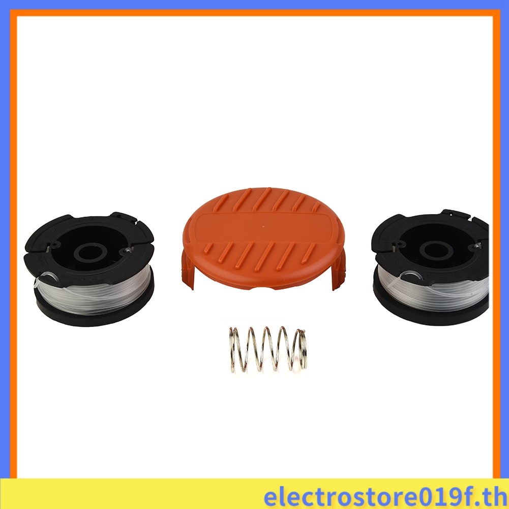 [ELECT]Strimmer Cover Cap + Spool and Line สําหรับ Black & Decker GLC3630L GLC3630L20