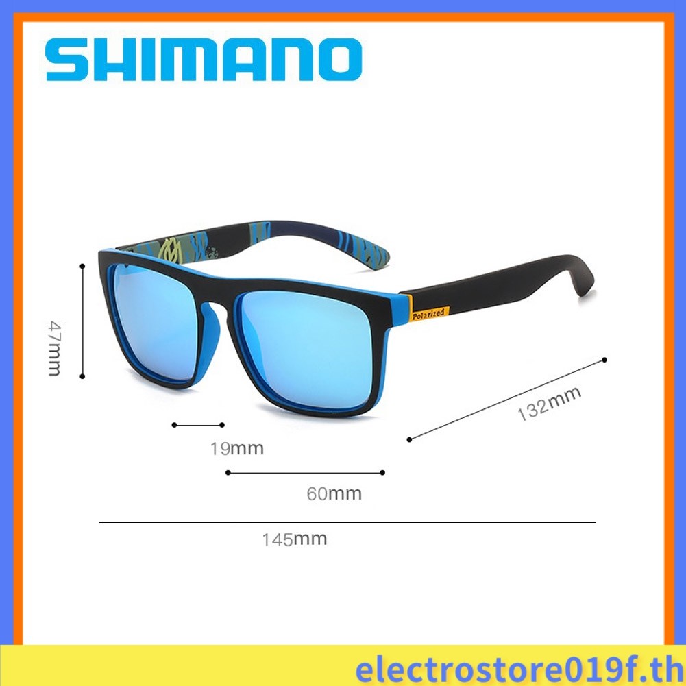 [ELECT]แว่นกันแดดปั่นจักรยาน Shimano แว่นตา Mtb สําหรับจักรยานกีฬากลางแจ้งตกปลา Glasse