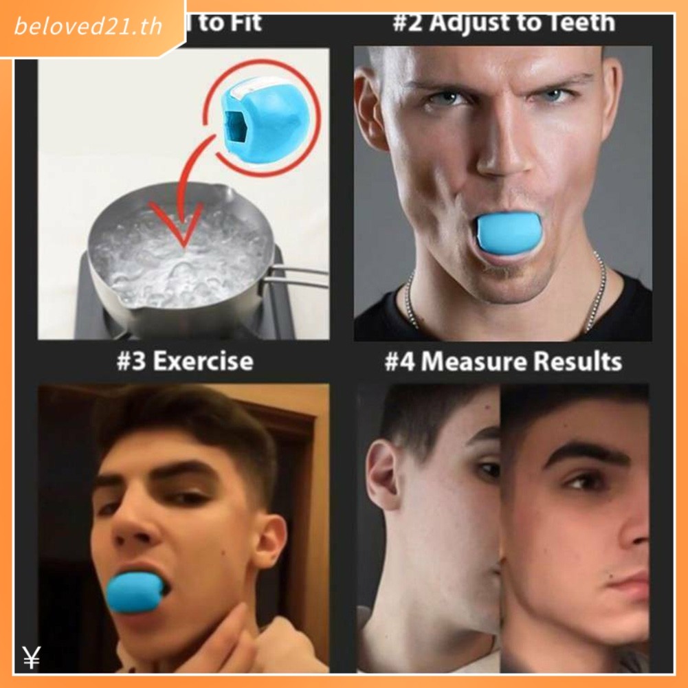 [BLOD]JawLine การออกกําลังกาย Jawlineme Exerciser Fitness Ball คอ Face Toning Jaw