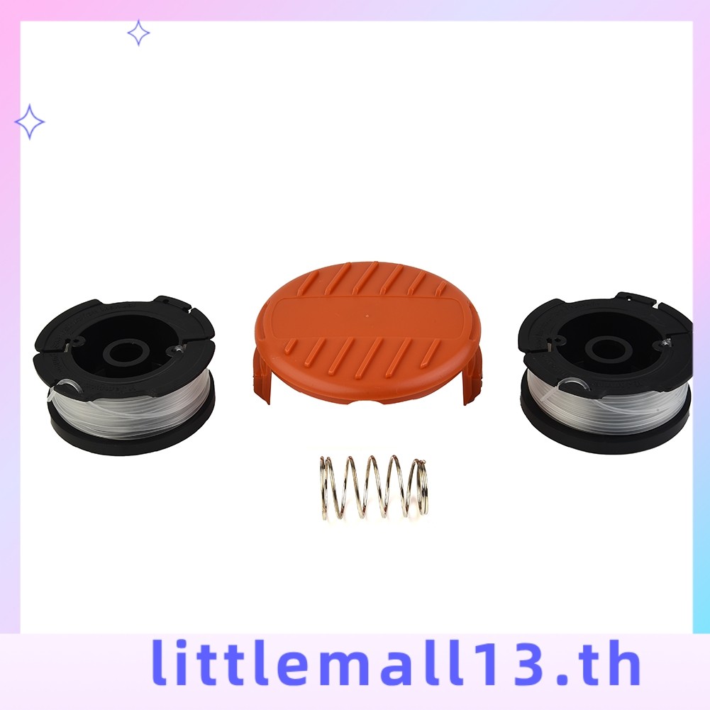 [LLMA]Strimmer Cover Cap + Spool and Line สําหรับ Black & Decker GLC3630L GLC3630L20