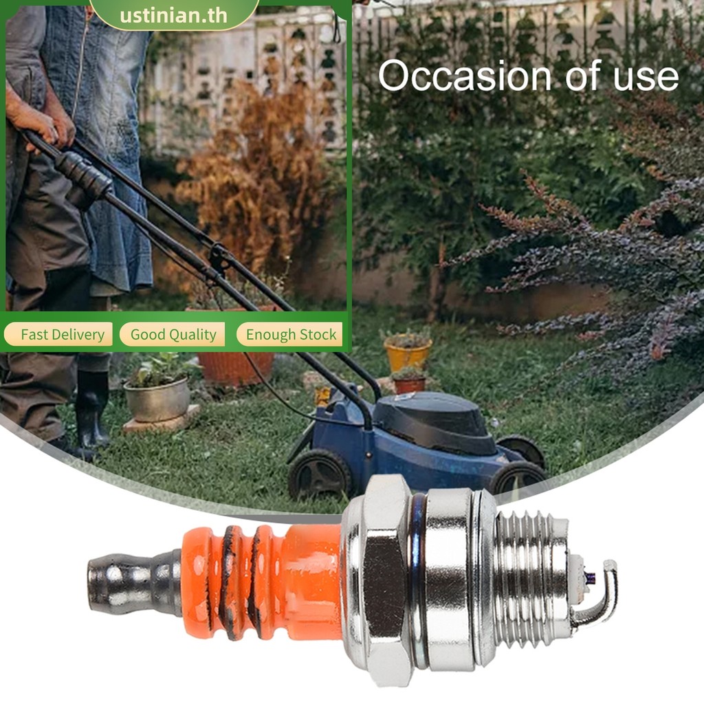 ⭐ยูเทีย⭐สําหรับ STIHL SPARK PLUG สําหรับ BM6A CHAMPION CJ8 RCJ8 M7 L7T LANMOWER WHPPER SNIPPER
