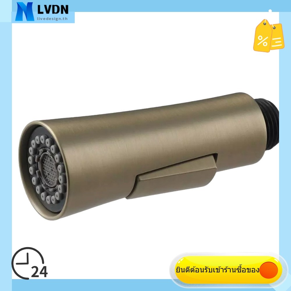 [LVDN] คุณภาพสูง 1.8 GPM Pull Down Sprayer คอลัมน์แปรงทองก๊อกน้ําอ่างล้างจาน