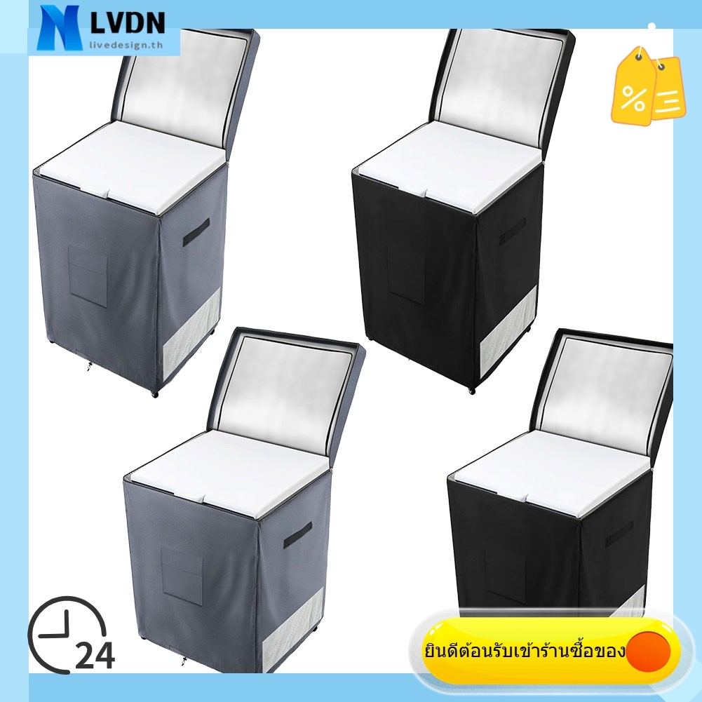 [LVDN] ผ้าคลุมสําหรับด้านนอก เข้ากันได้กับหน้าอก Cubic Feet 7.0 ,สีดํา